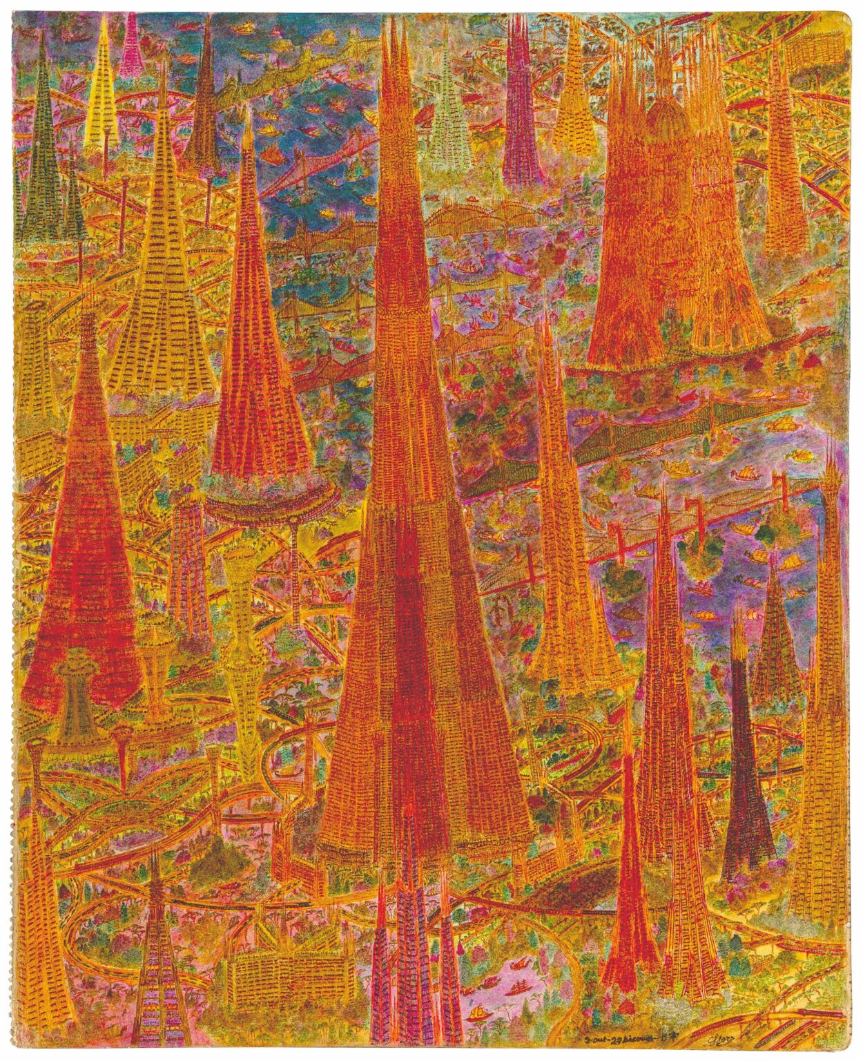 untitled (fantasy city) - Marcel Storr 