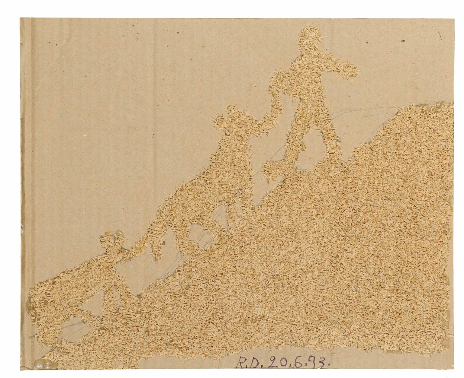 untitled (man with two animals) - Davide Mansueto Raggio 