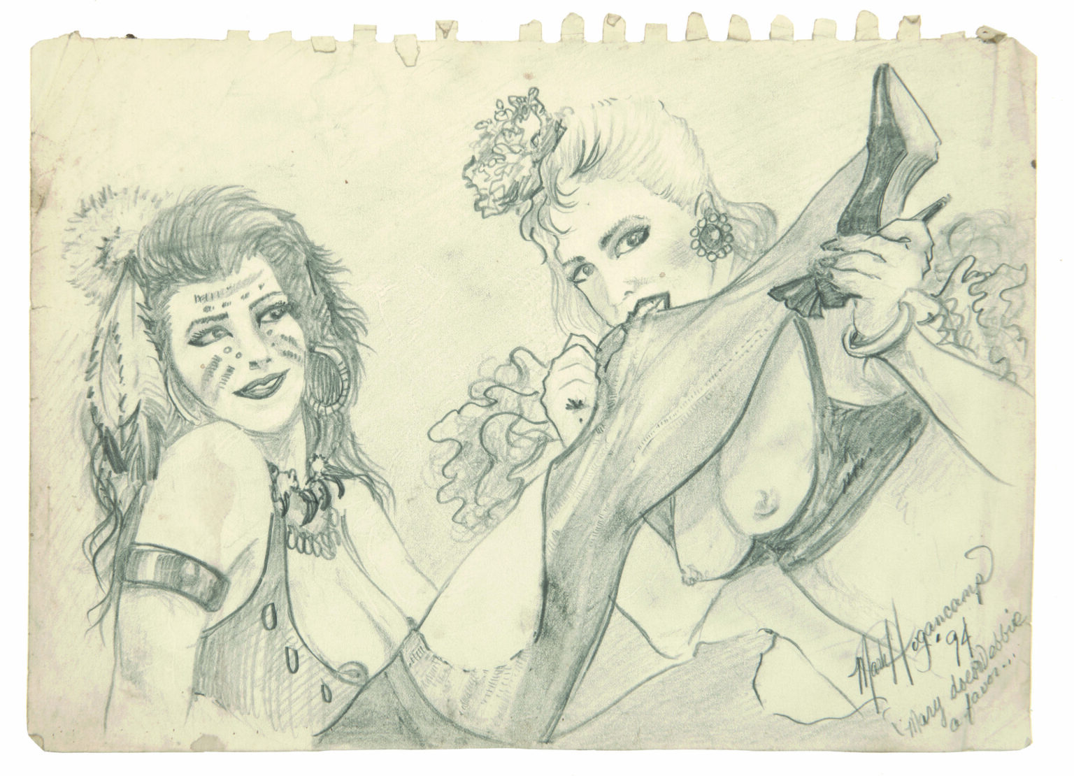untitled (Mary does Debbie a favor) - Marc Hogenkamp 