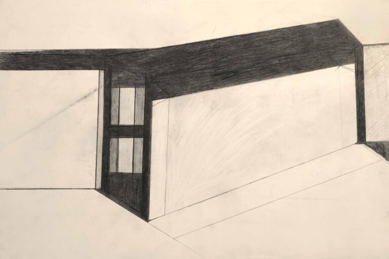ohne Titel  (Schmales Haus) - Albert Rackett (gen. Albert) 
