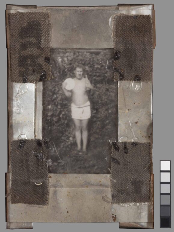 untitled (self-portrait photograph) - August Walla 