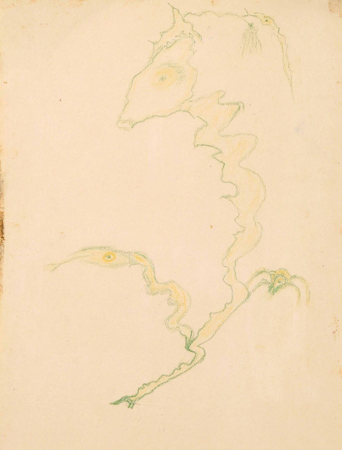 untitled (snake-man) - Heinrich Anton M&uuml;ller 