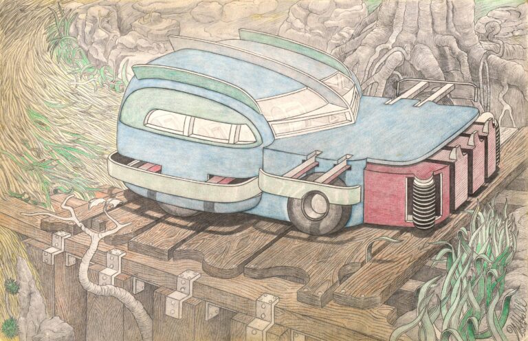 untitled (car above) - William A Hall 