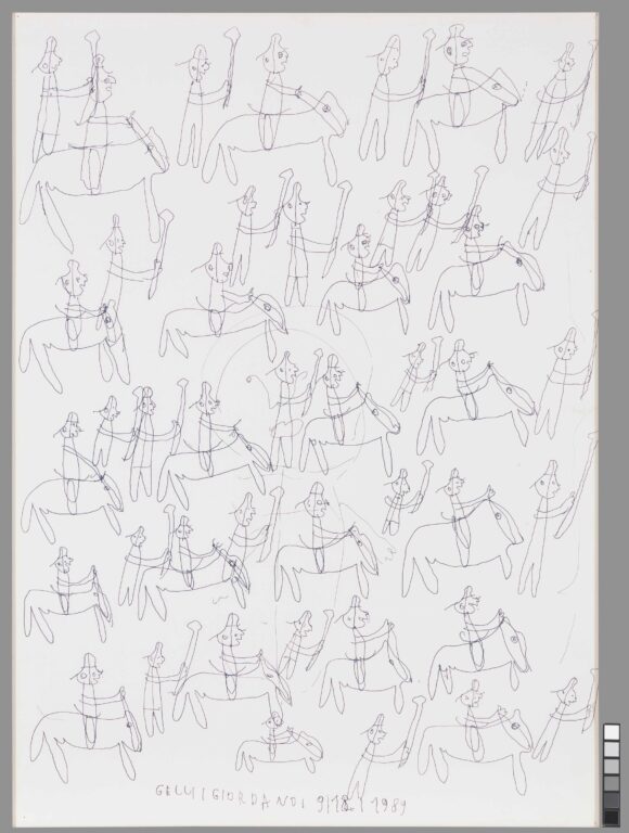 untitled (many riders) - Giordano Gelli 