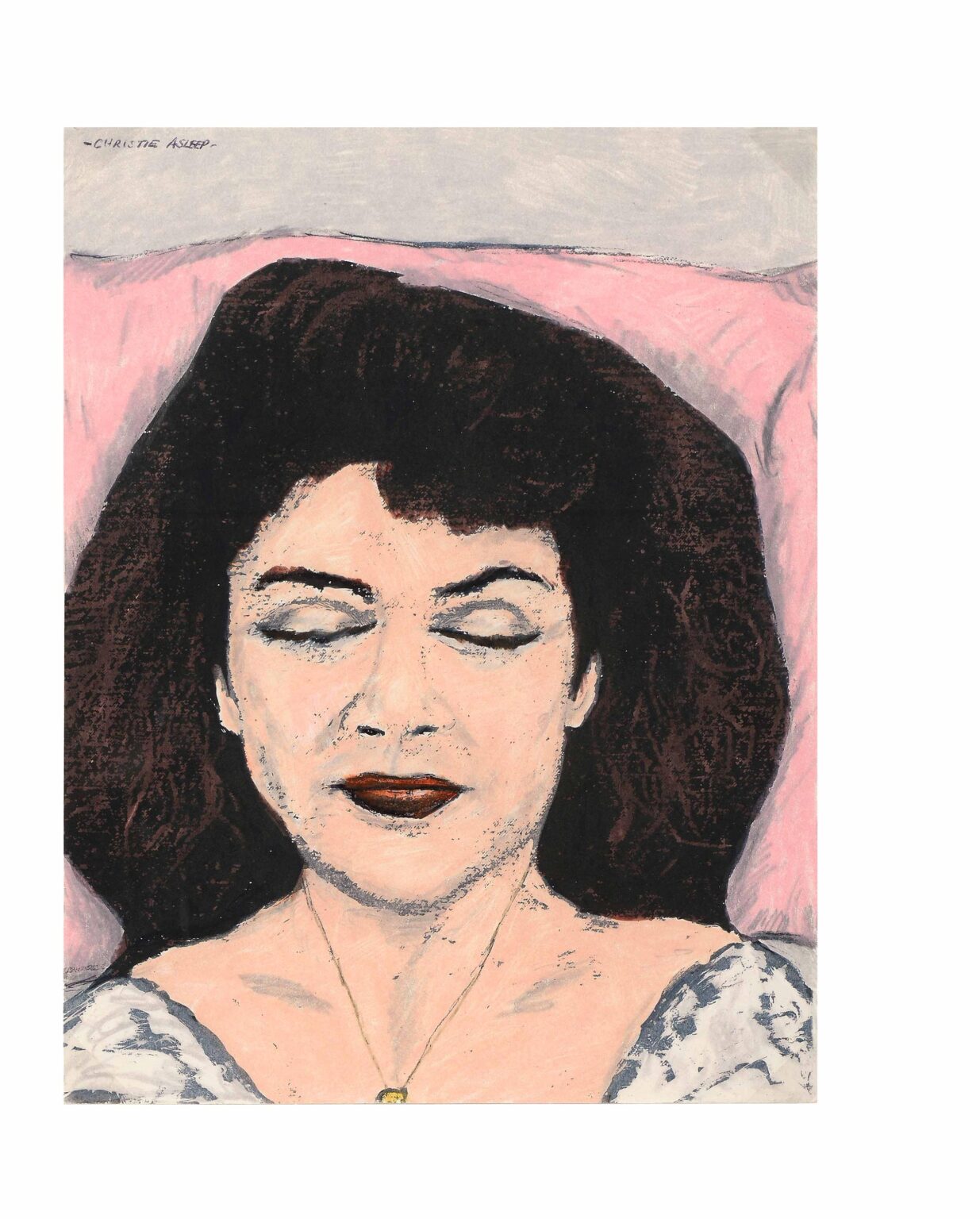 Christine Asleep - Paul Humphrey 