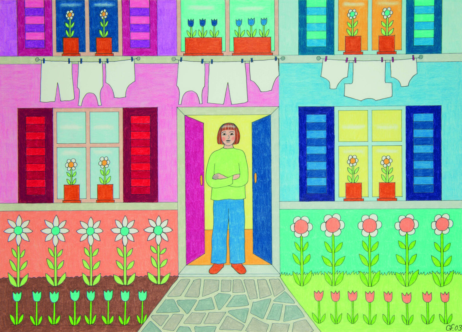 own house - Gertrud Frey 