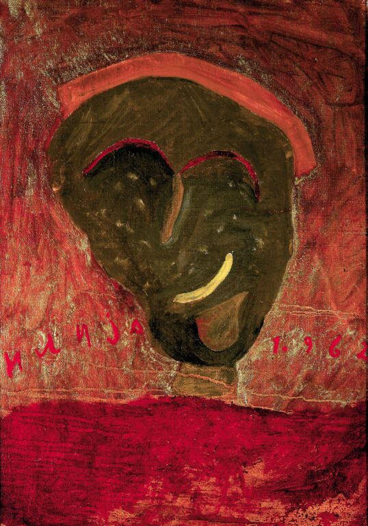 ohne Titel  (Selbstportrait) - Ilija Bosilij 