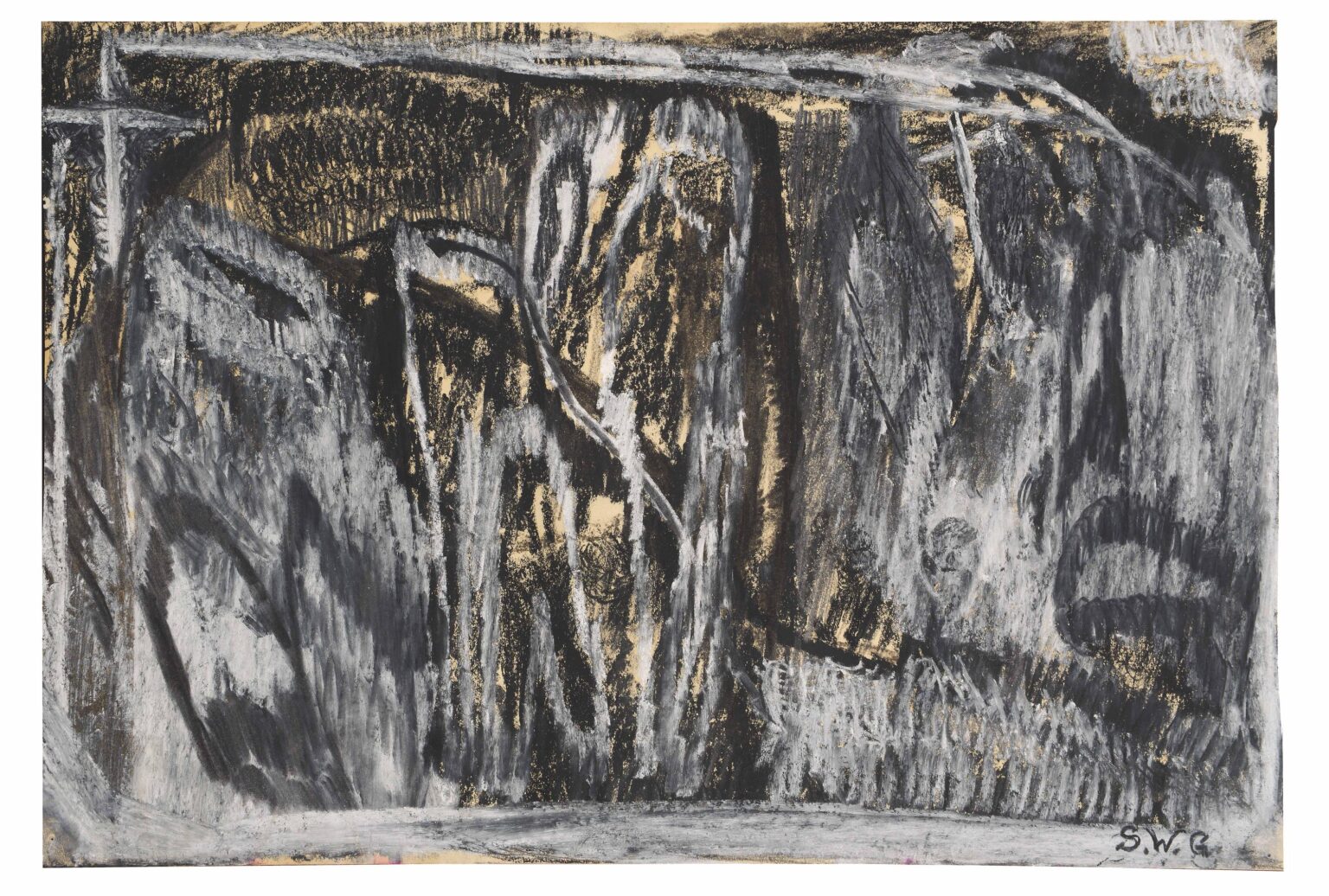 ohne Titel (Wolf) - Siebe Wiemer Glastra 