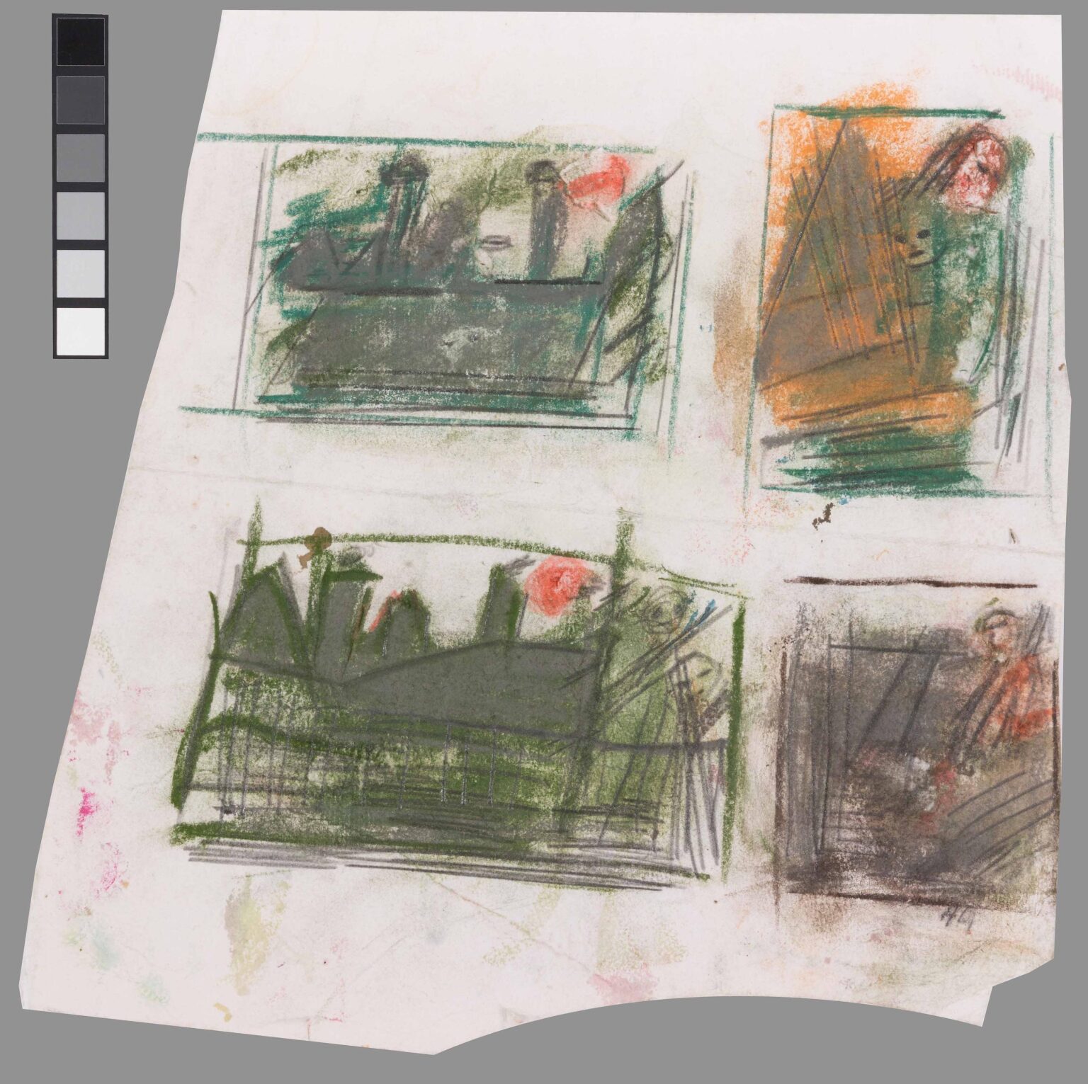 untitled (four images) - Adelheid Duvanel 