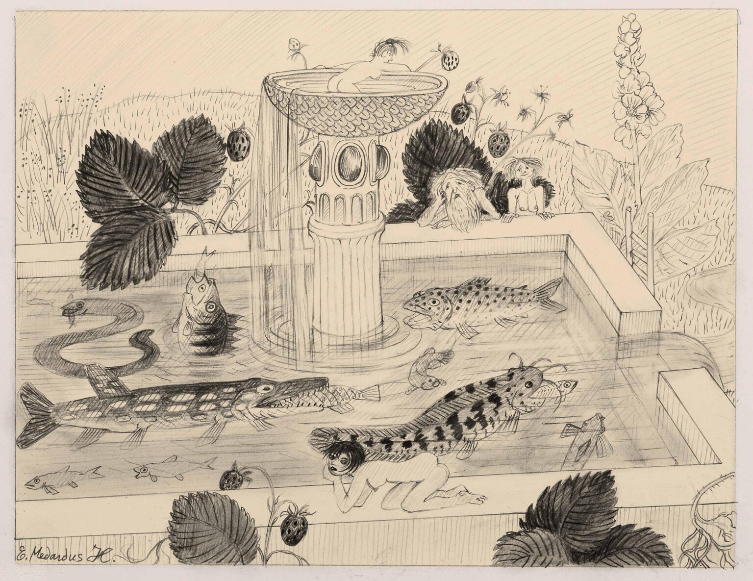 Grosse Fische fressen Kleine! - Emil Medardus Hagner 