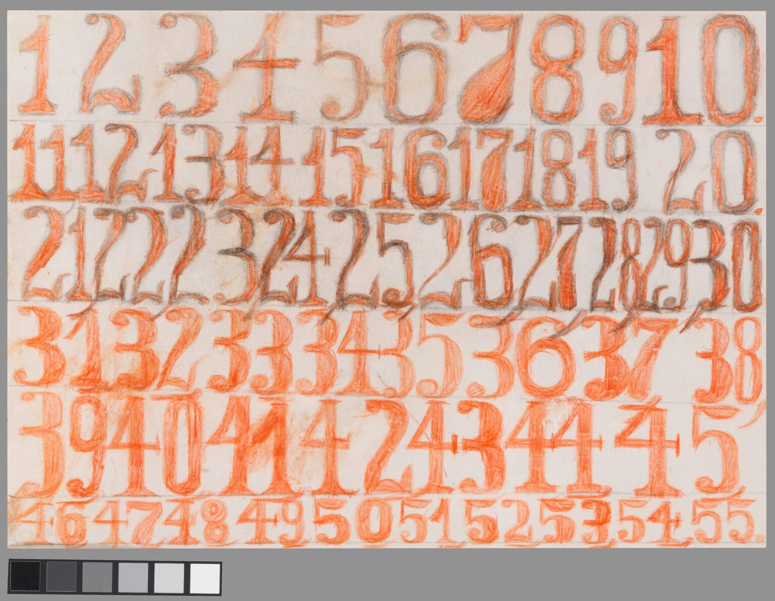 Later (Numbers) - Alfred Leuzinger 