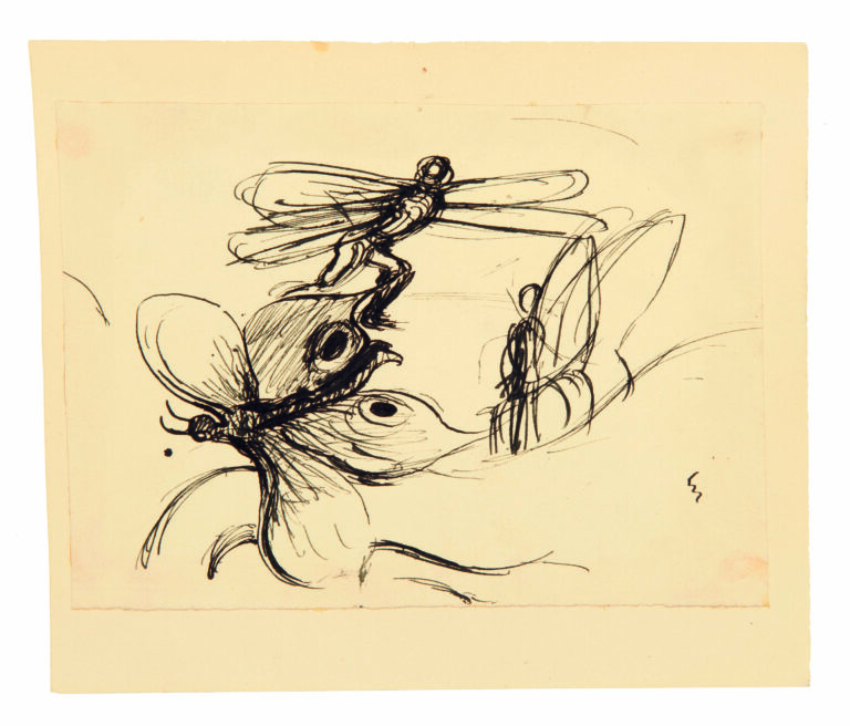 untitled (butterfly) - Emil Medardus Hagner 