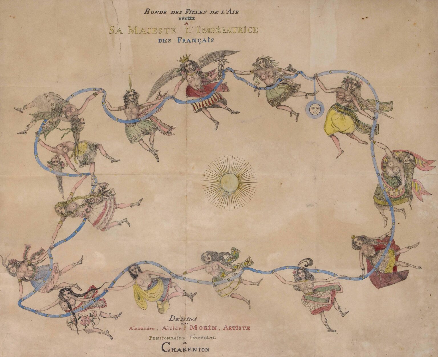 untitled (ronde des filles de l&rsquo;air) - Alexandre Alcide Morin 