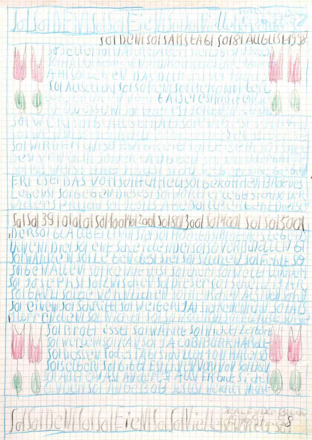 untitled (So/So/Dem/tulips) - Jakob Morf 