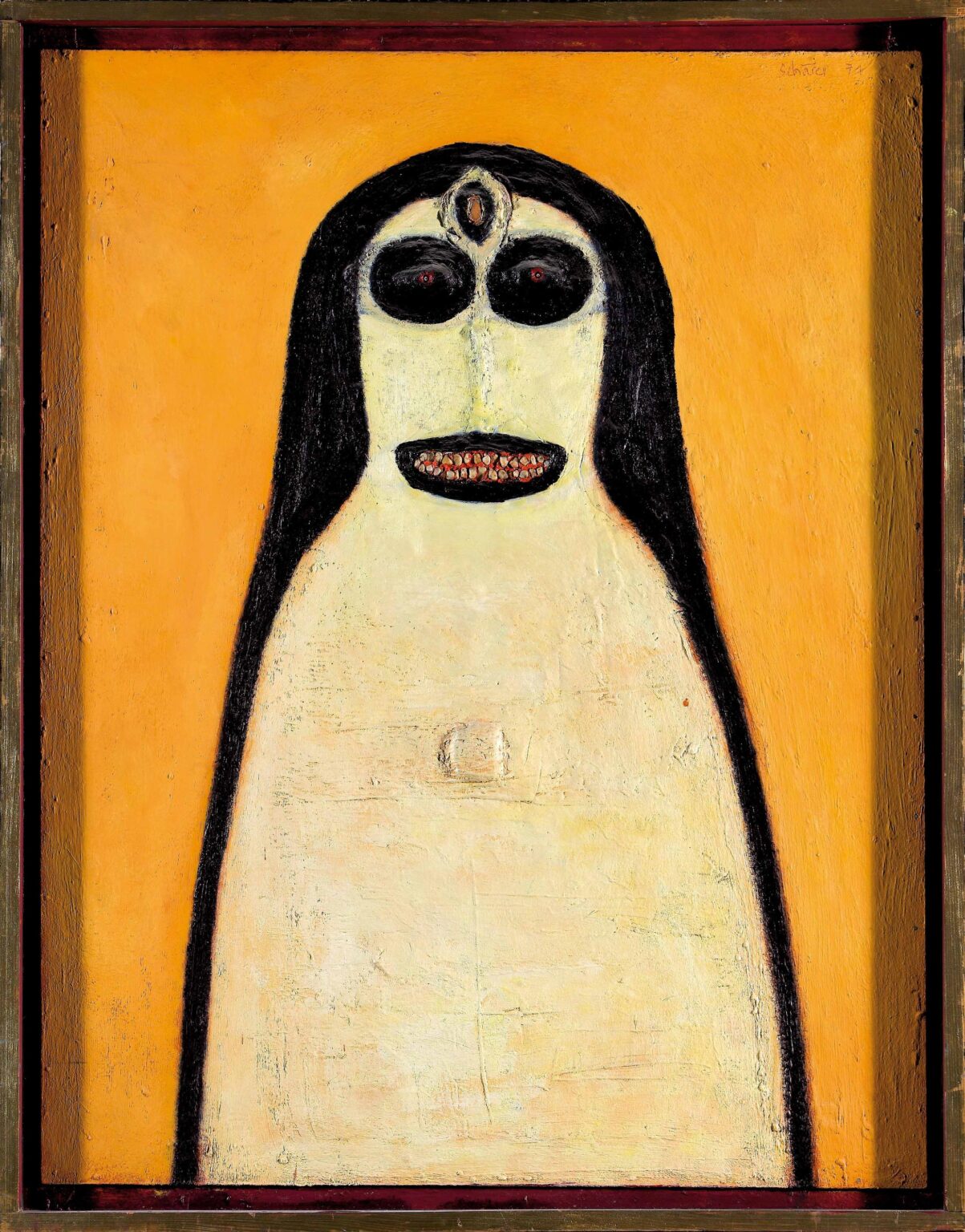 Madonna gelb - Hans Sch&auml;rer 