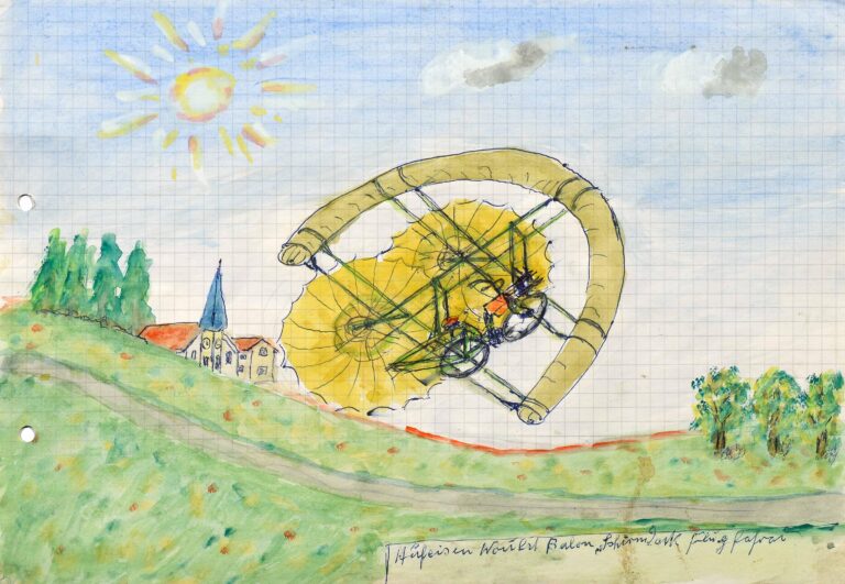 ohne Titel (Mesmer, Gustav, Hufeisen Wulst Balon.psd) - Gustav Mesmer 