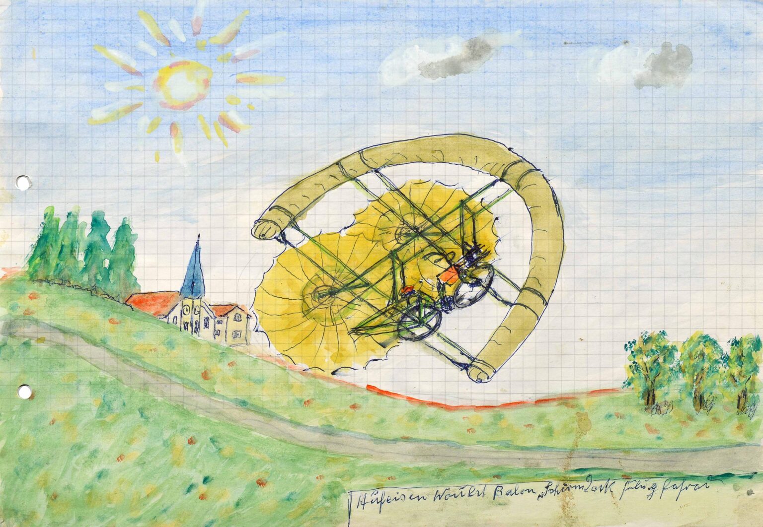 untitled (horseshore bulfe balon) - Gustav Mesmer 