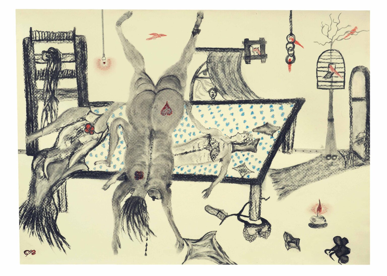 untitled (bed torture) - Gudrun Meier 