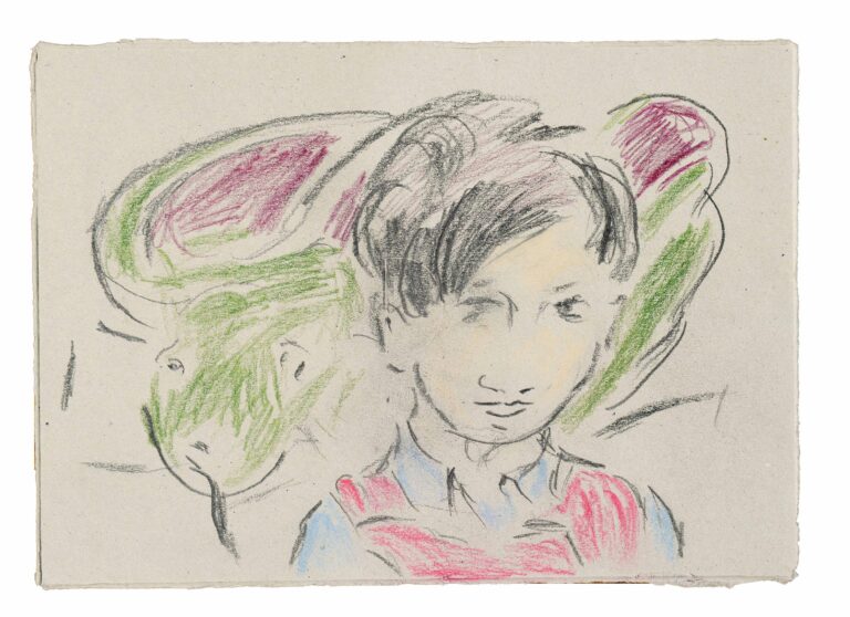 untitled (boy with snake) 