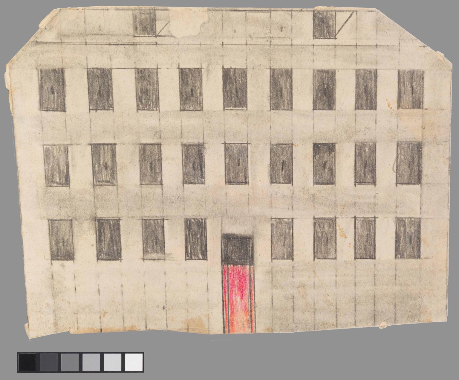 ohne Titel  (Haus) - Helene Reimann 