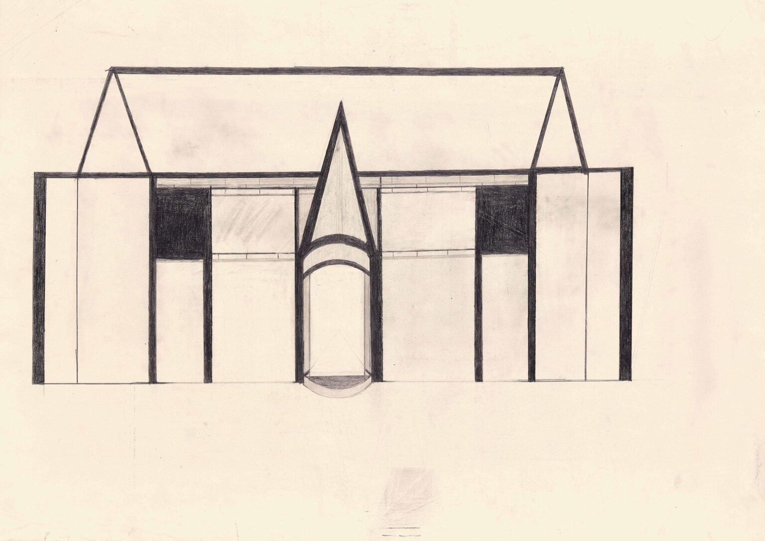 untitled (church) - Albert Rackett (gen. Albert) 