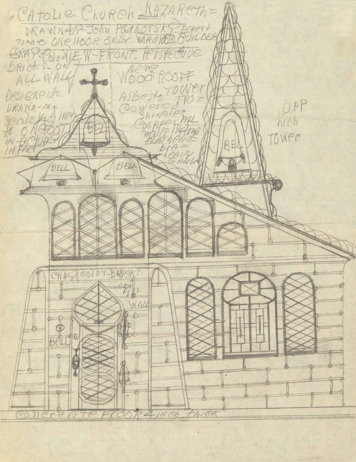 ohne Titel (katholische Kirche ) - John Podhorsky 