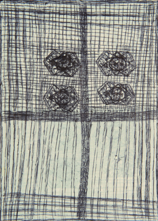 untitled (circles, grid) 