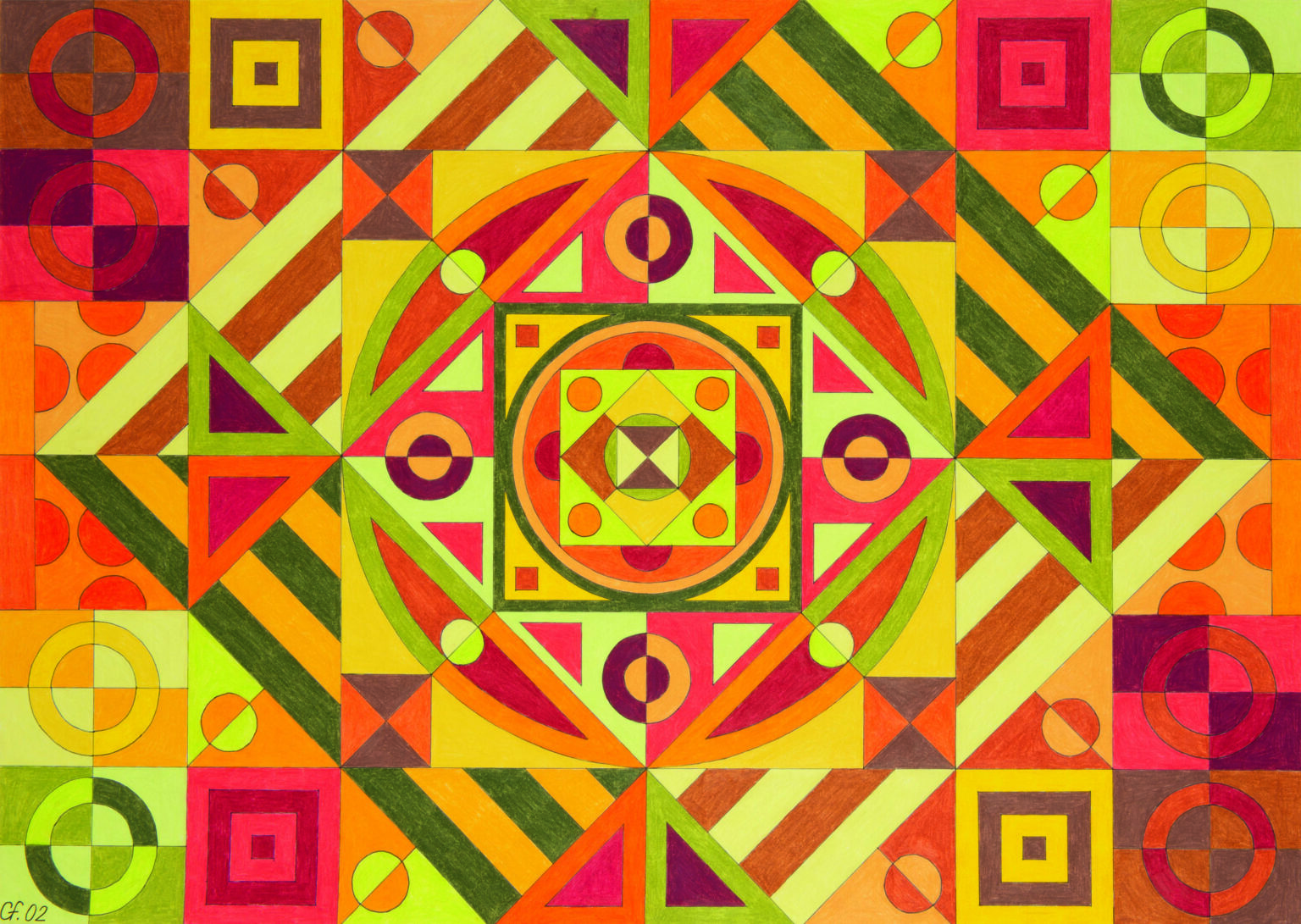 fall mandala - Gertrud Frey 
