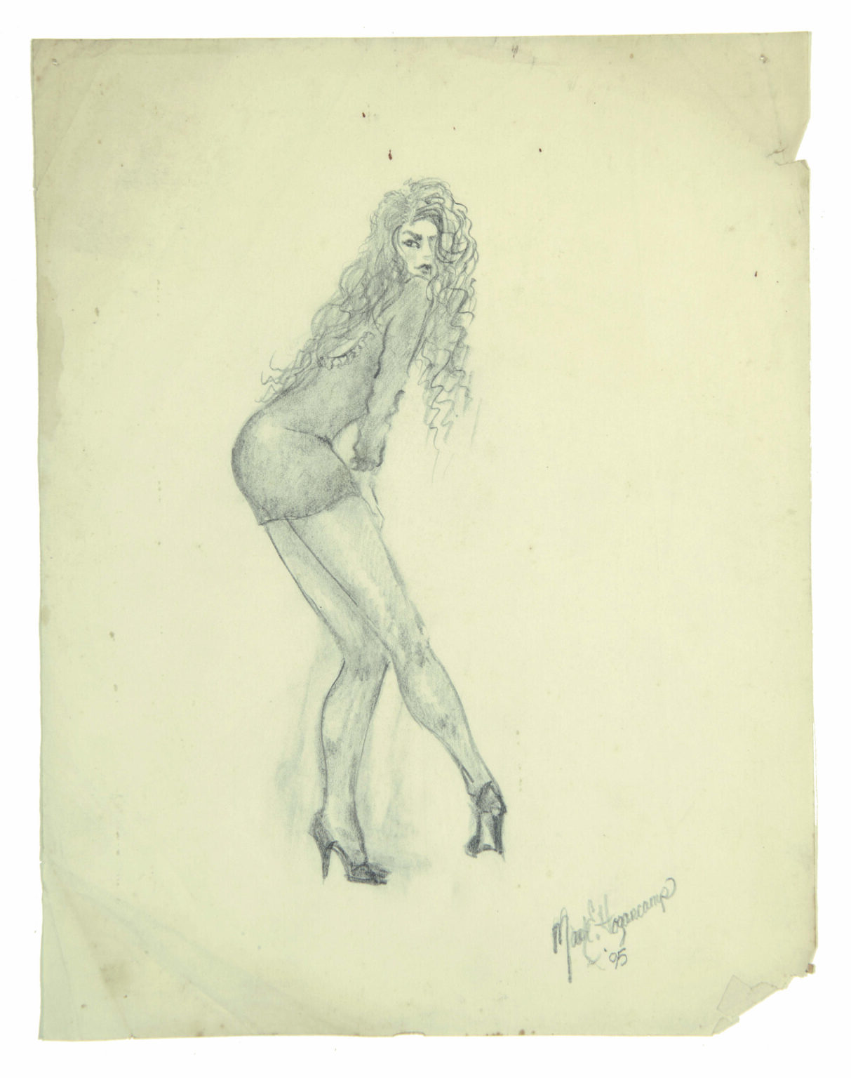 untitled (Christine) - Marc Hogenkamp 