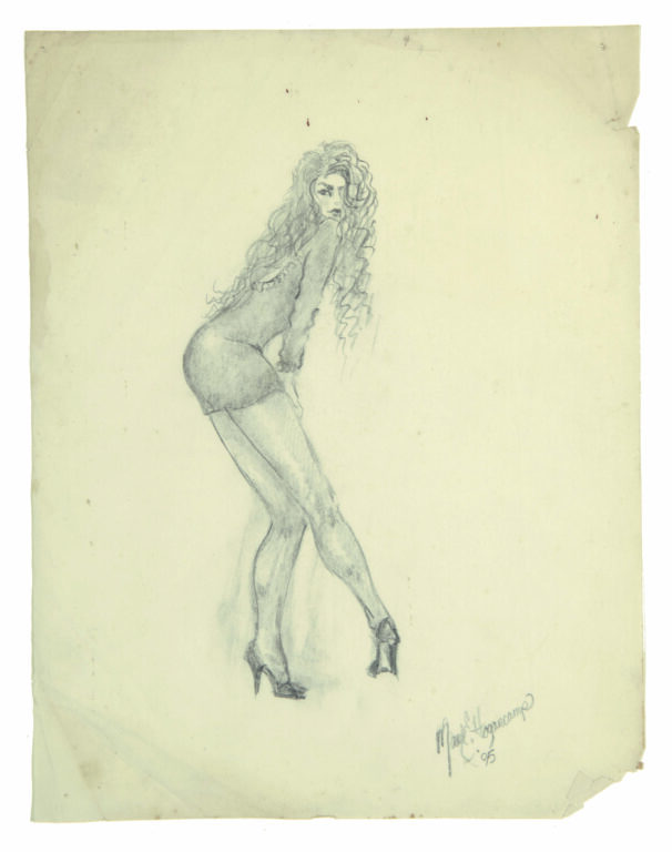 untitled (Christine) - Marc Hogenkamp 