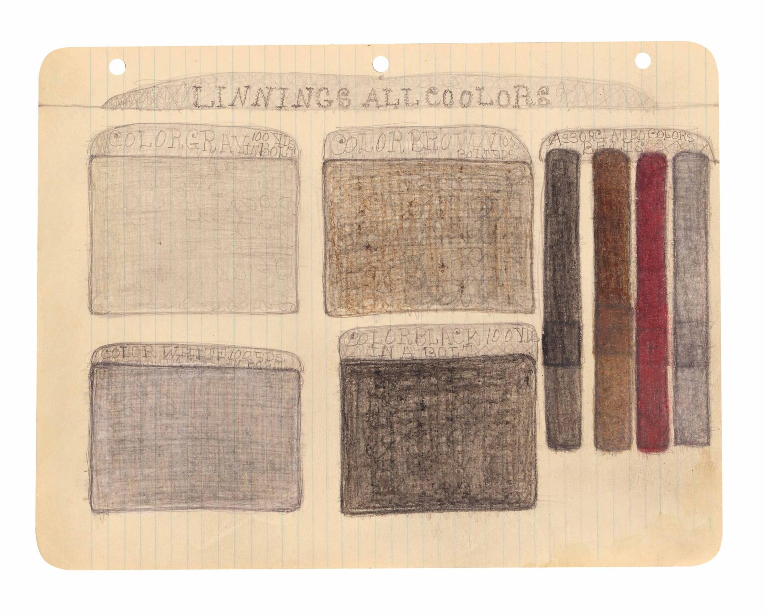 Linnings all colours - Pearl Blauvelt 