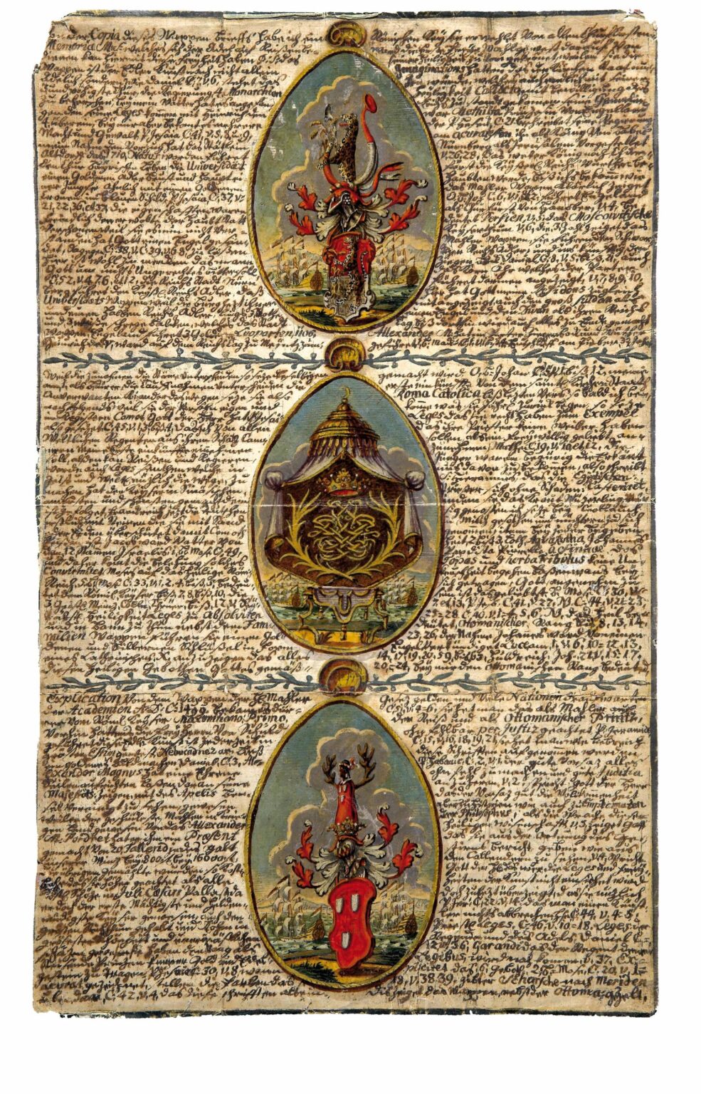ohne Titel  (Wappenbild (fr&auml;nkisch)) - Abraham Beurer 