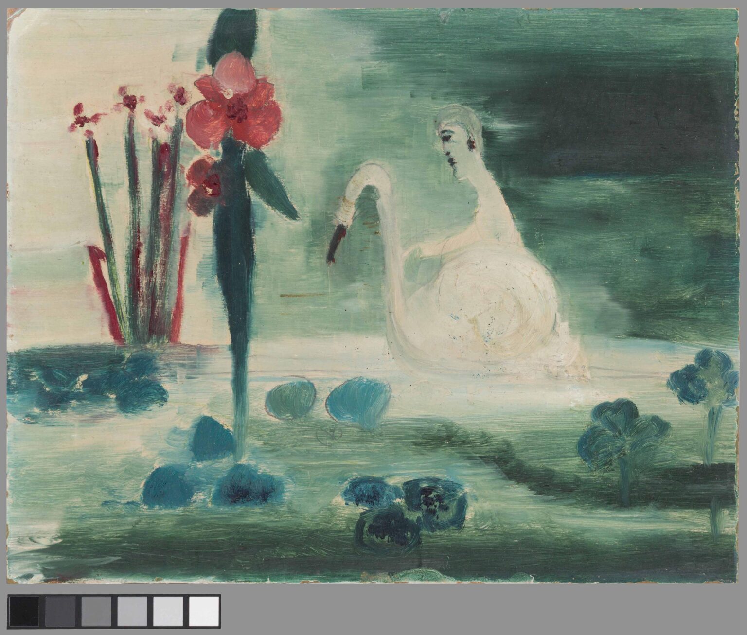 untitled (swan rider) - Else Blankenhorn 