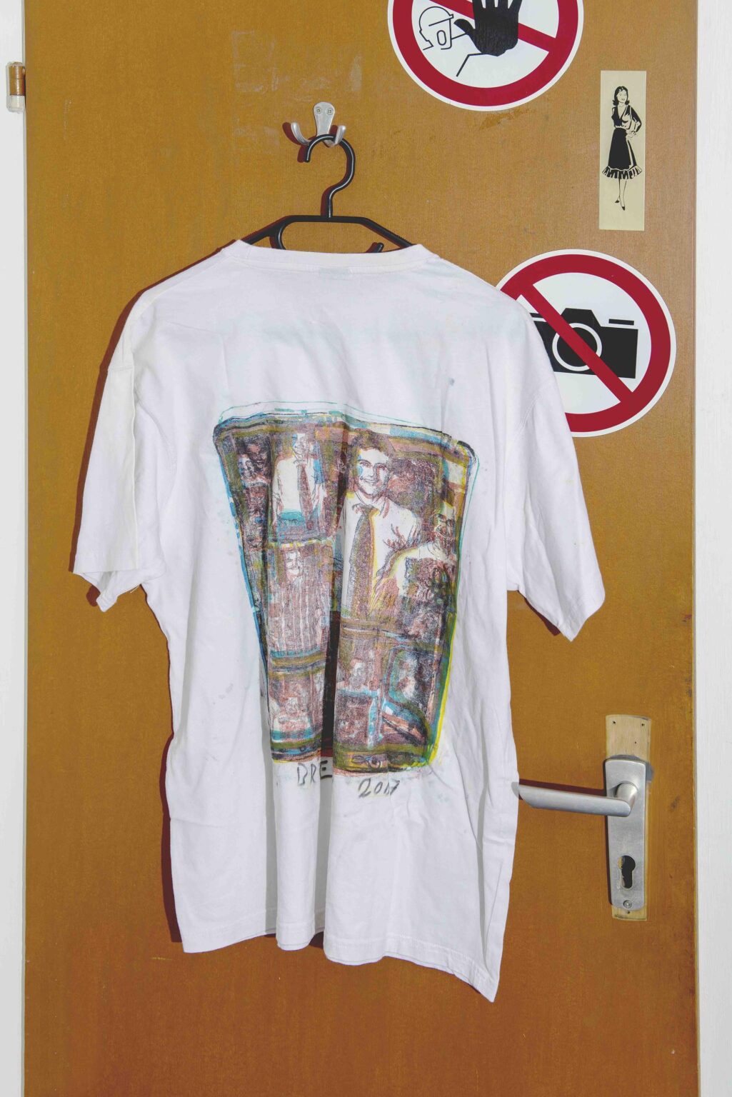 ohne Titel (T-shirt Gerhard) - Felix Brenner 