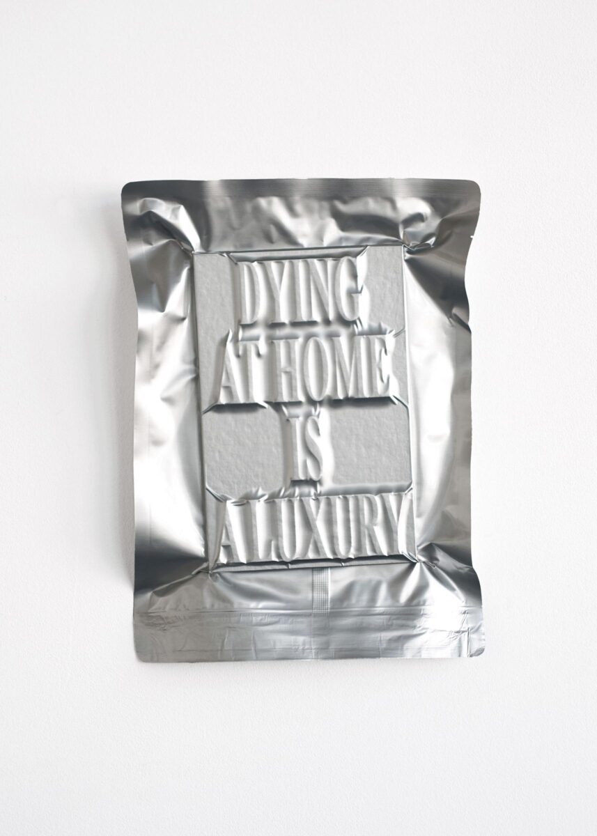 #8 / DYING AT HOME IS A LUXURY ( I Ate Civilization ) - JEIRYUNG LEE 
