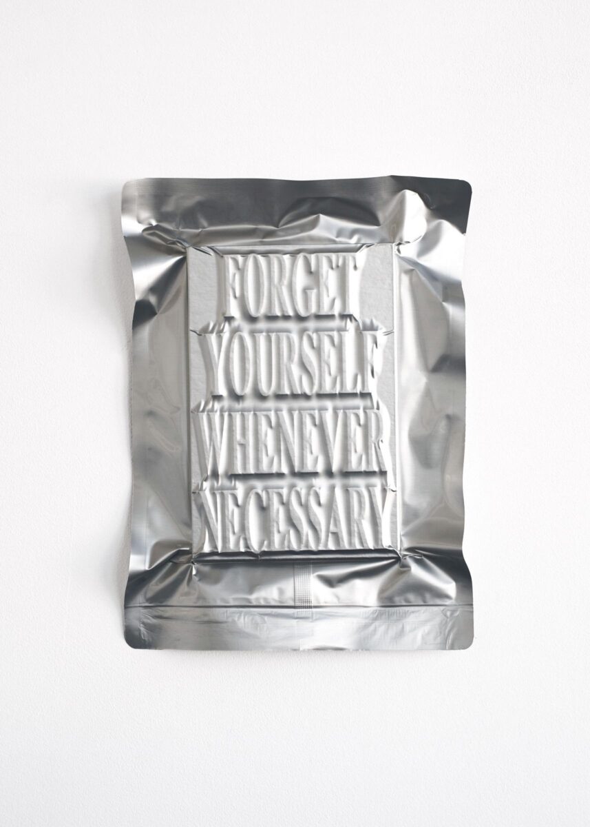 #1 / FORGET YOURSELF WHENEVER NECESSARY ( I Ate Civilization ) - JEIRYUNG LEE 