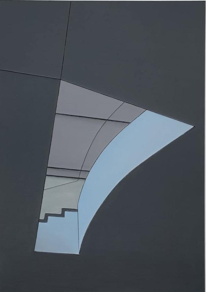 invited FLORIAN SCHMIDT with CONSTELLATIONS/ Bahaus Stairs, MOMA, New York_02 - Clare Goodwin 