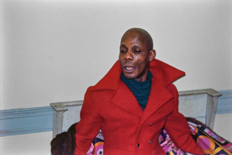 Man Red Coat - Albert Scopin 