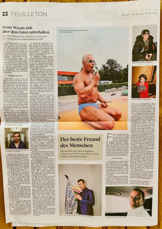 Frédéric Schwilden at WELT 