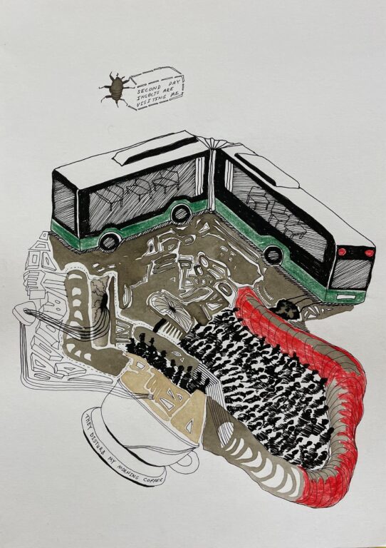 366 Drawings, January – December 2024 - Sophia Tabatadze 