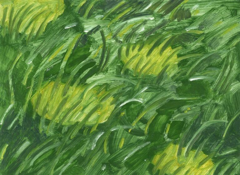 Sun in Grass - Lois Dodd 