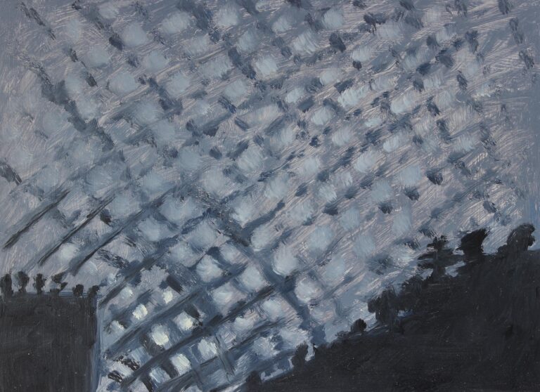 Cloud Formation #1, July - Lois Dodd 