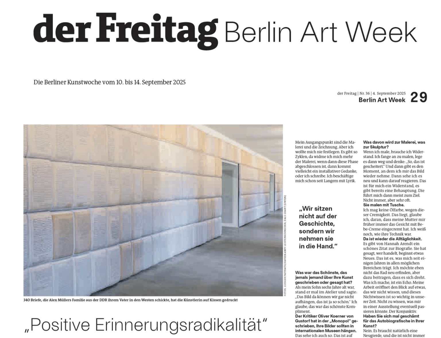 Alex Müller | Der Freitag 