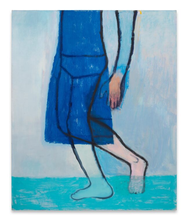 Blue Dress - Katherine Bradford 