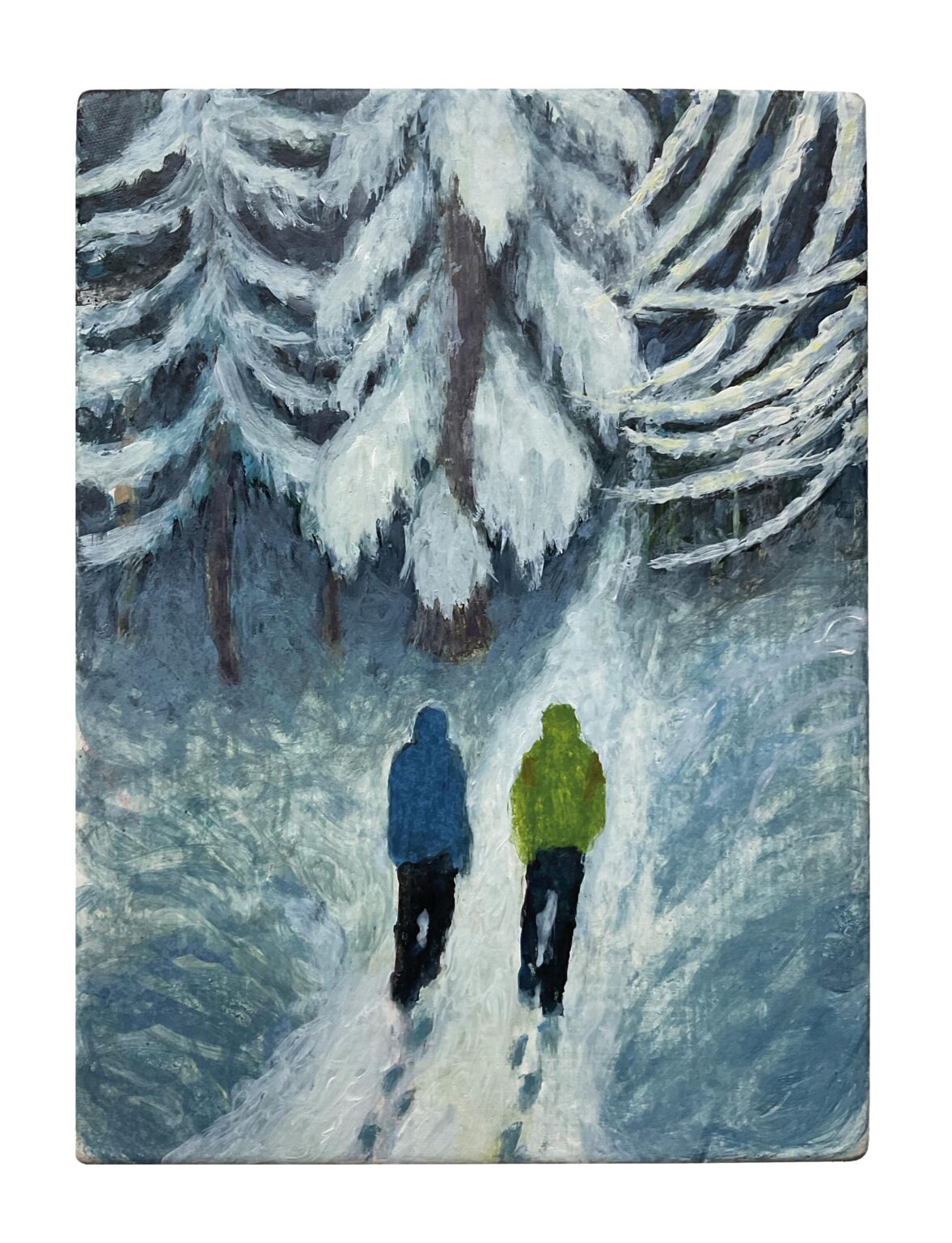 A Snowy Walk - Heidrun Rathgeb 