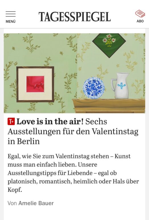TAGESSPIEGEL Screenshot