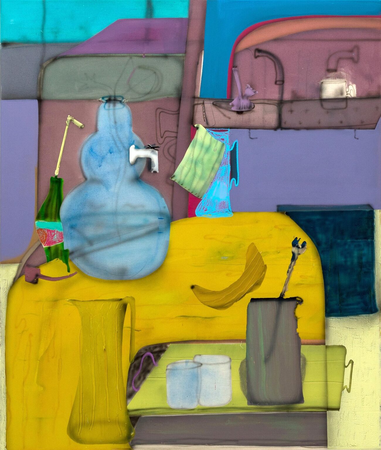 Yellow Table - Fabian Treiber 