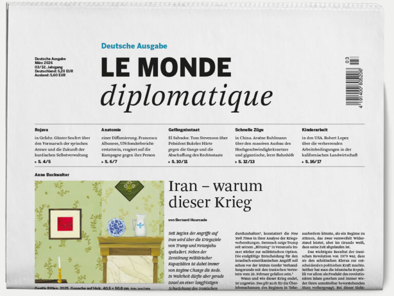 Anne Buckwalter | LE MONDE diplomatique 