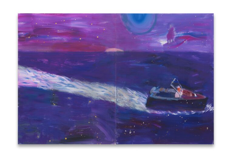 Speed Boat Painting - Katherine Bradford 