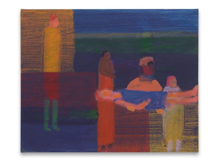 Carry Painting With Onlookers - Katherine Bradford 